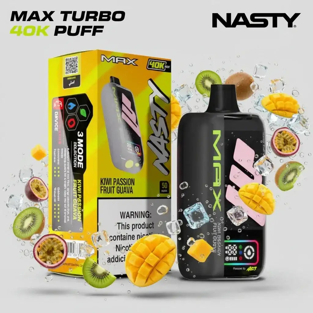 Nasty Max Ultra 40,000 Puffs Disposable Vape | Vapewadi Riyadh Nasty Max Ultra 40,000 Puffs Disposable Vape | Vapewadi Riyadh