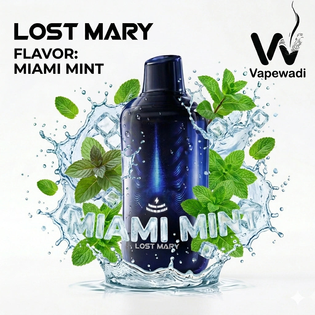 lost mary mint vape VIZ 40000 Miami DAP Flavor::Strawnana Select: Blue Dream Essentials
