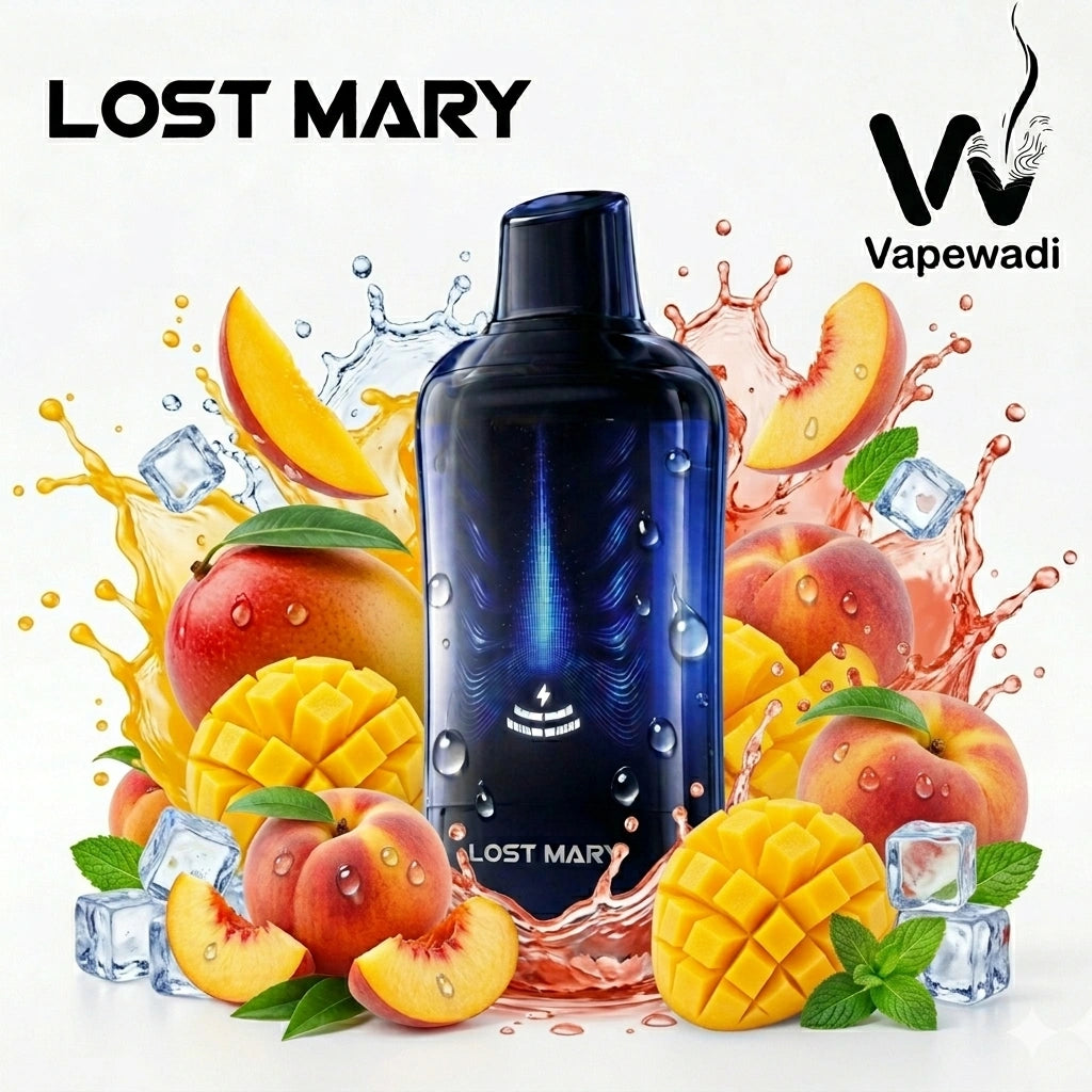 lost mary mango vape VIZ 40000 Peach 10k puff vapes Colour:Full Black Vuse Alto Prefilled Replacement