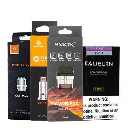 Coil & Pods - Vapewadi | Premium Disposable Vapes in Riyadh