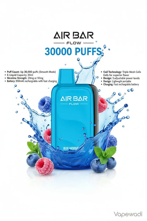 Air Bar Flow 30000 Puffs Blue Raspberry