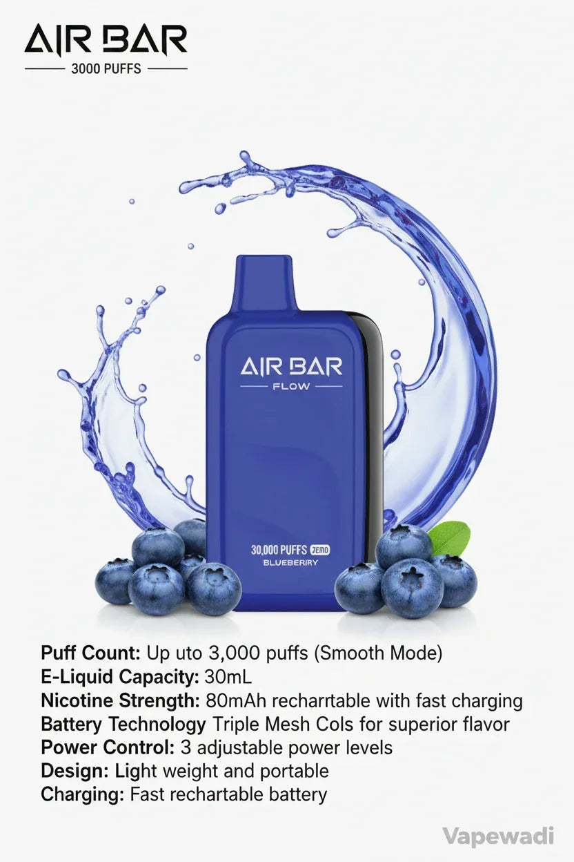 Air Bar Flow 30000 Puffs Blueberry