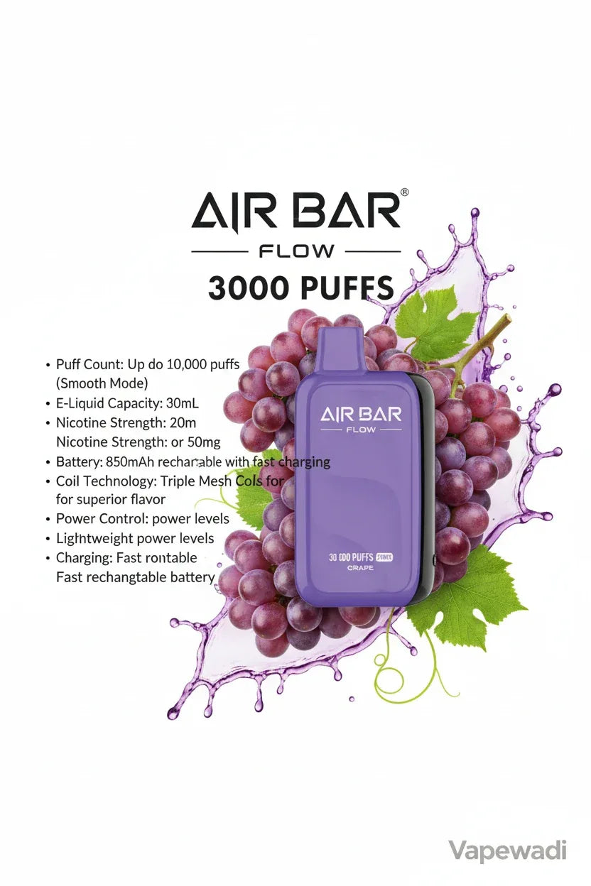 Air Bar Flow 30000 Puffs Grape