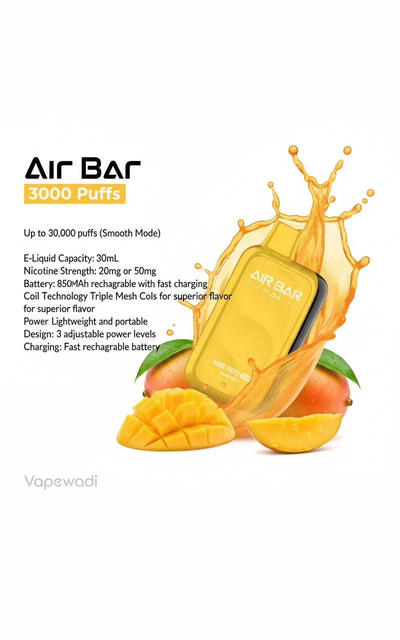 Air Bar Flow 30000 Puffs Mango