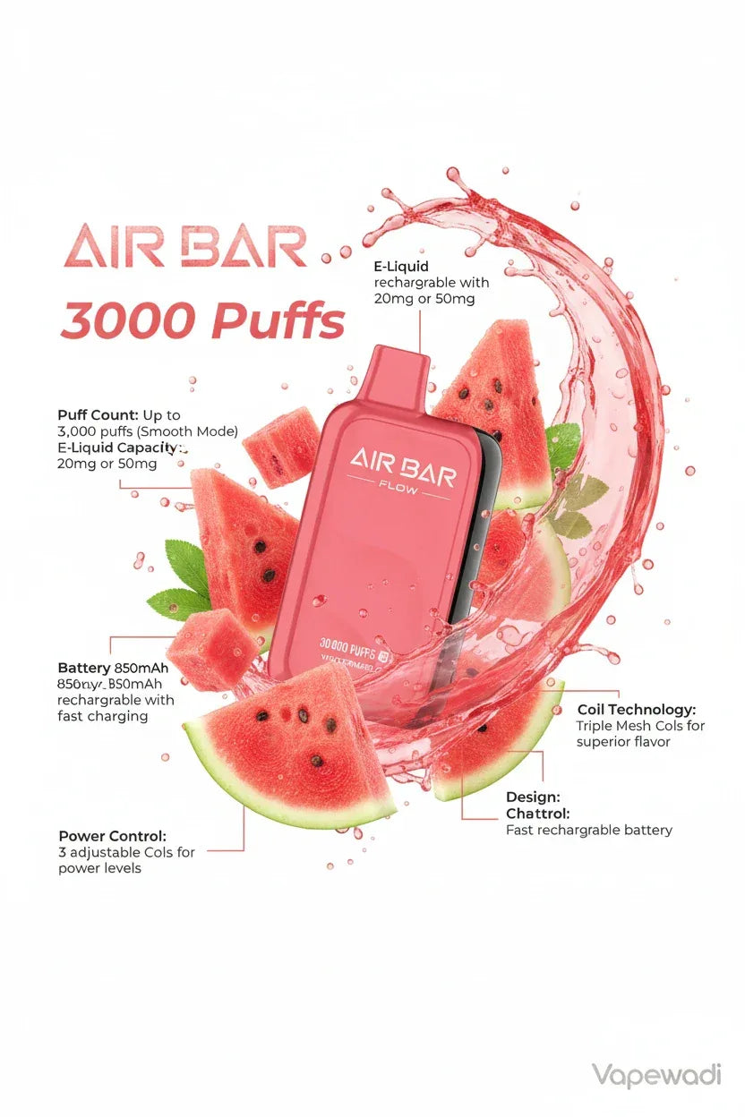 Air Bar Flow 30000 Puffs Watermelon