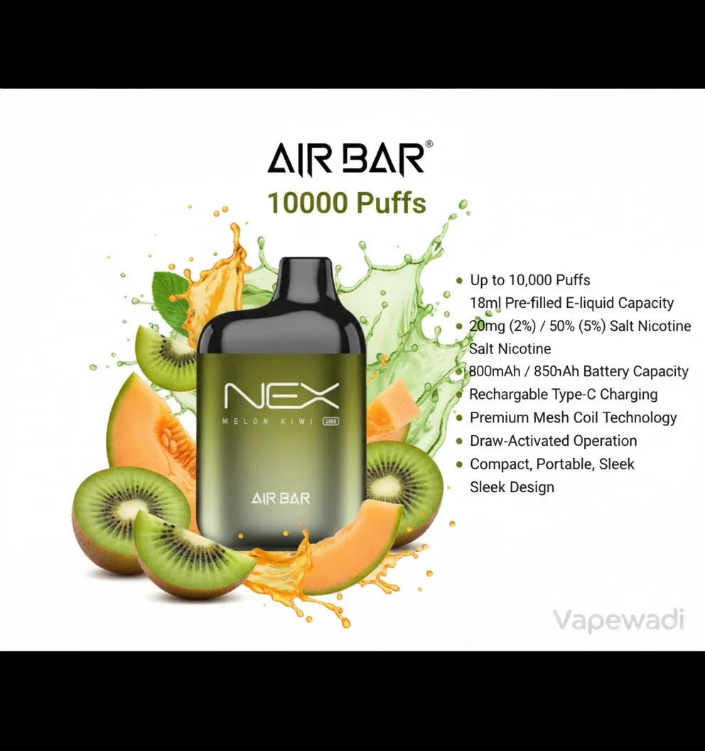 Air Bar Elite 10000 Puffs Disposable Vape – Multiple Flavors