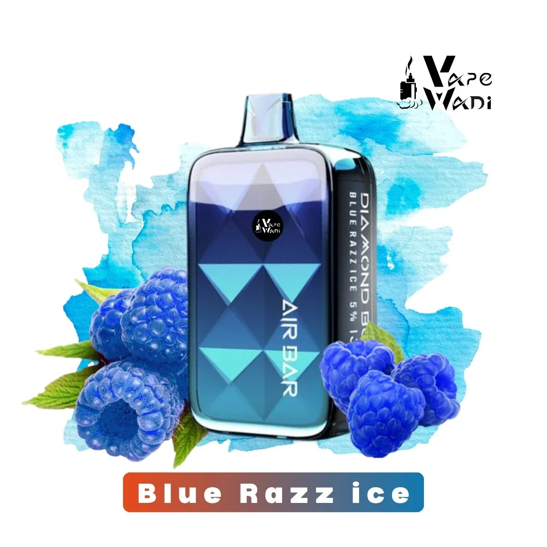 Air Bar Diamond Box 20,000 Puffs Disposable Vape - Blue Razz ice