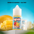 Bomb Ice Mango Saltnic 30ml (30mg/50mg) in Riyadh - Vapewadi | Premium Disposable Vapes in Riyadh
