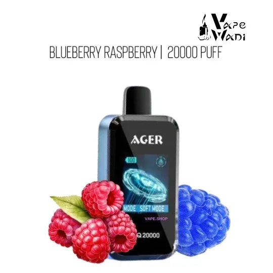 Ager SQ 20000 Puff Disposable Vape | 20mg & 50mg | Riyadh Delivery - Vapewadi | Premium Disposable Vapes in Riyadh
