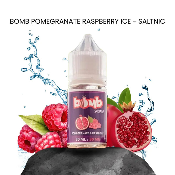 Bomb Pomegranate Raspberry Saltnic in Riyadh - Riyadh Vape Shop