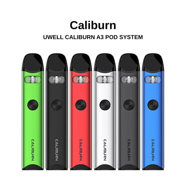 Caliburn A3 Pod Kit – 15W MTL Vape w/ 520mAh | Riyadh - Riyadh Vape Shop