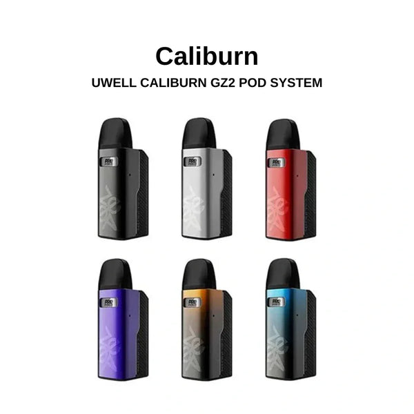 Uwell Caliburn GZ2 Pod Kit – Leak-Proof Design & 800mAh Battery | Riyadh - Riyadh Vape Shop