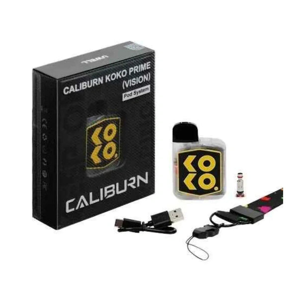 Uwell Caliburn KOKO Prime Vision Kit – Stylish Vape | Riyadh - Riyadh Vape Shop