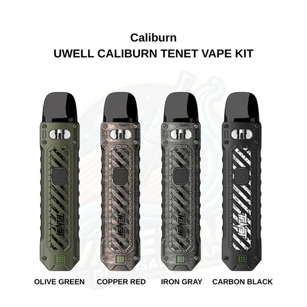 Uwell Caliburn Tenet Vape Kit 750mAh 16W – Best MTL Pod | Riyadh - Riyadh Vape Shop