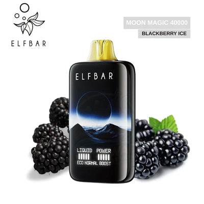Elfbar Moon Light 40,000 Puffs Disposable Vape - Blackberry ice