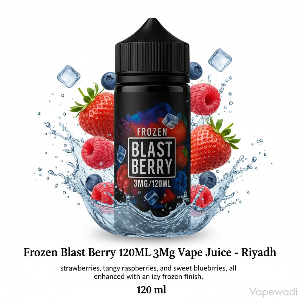 Frozen Blast Berry 120ML 3Mg Vape Juice - Riyadh