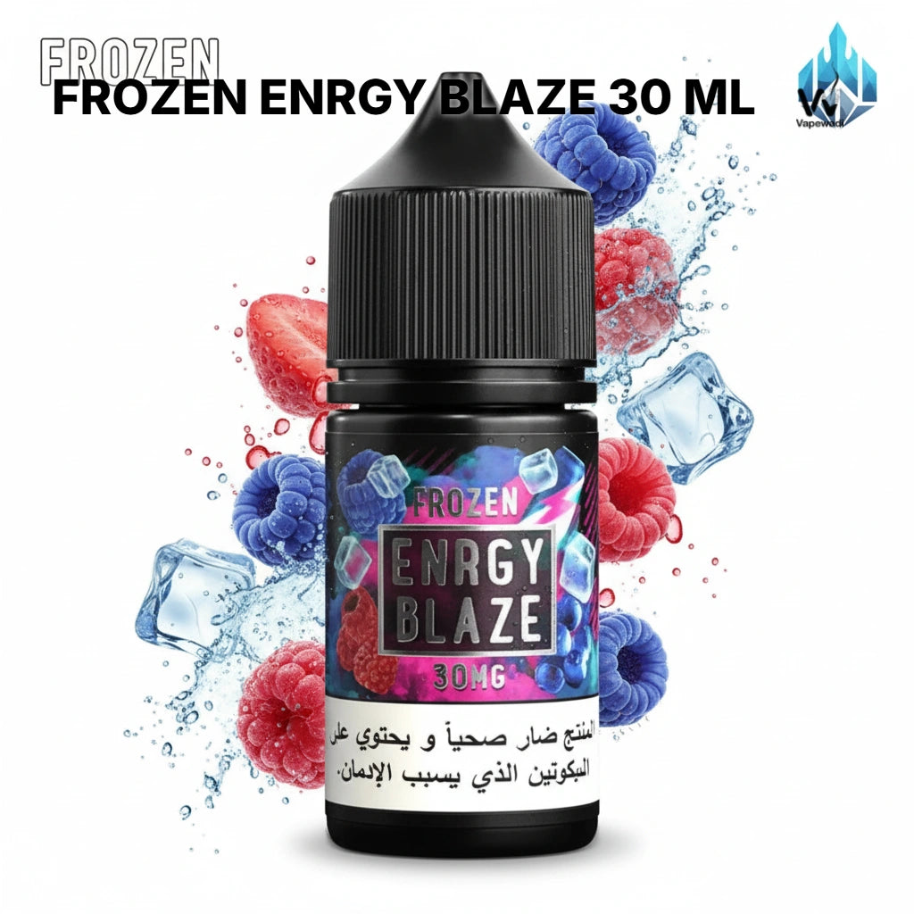 Frozen Energy Blaze 30ml Salt-Nic Vape Juice - Riyadh