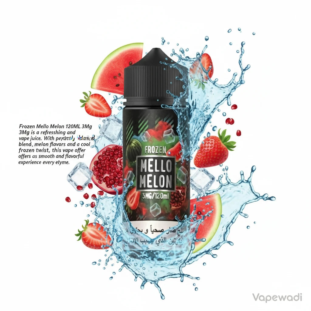 Frozen Mello Melon 120ML Vape Juice - Riyadh