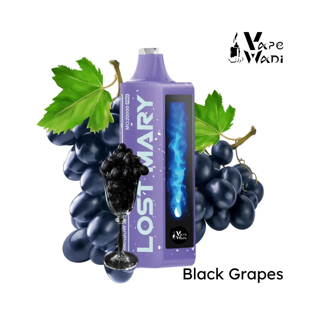 Lost Mary MO20,000 PRO Disposable Vape - Black Grape