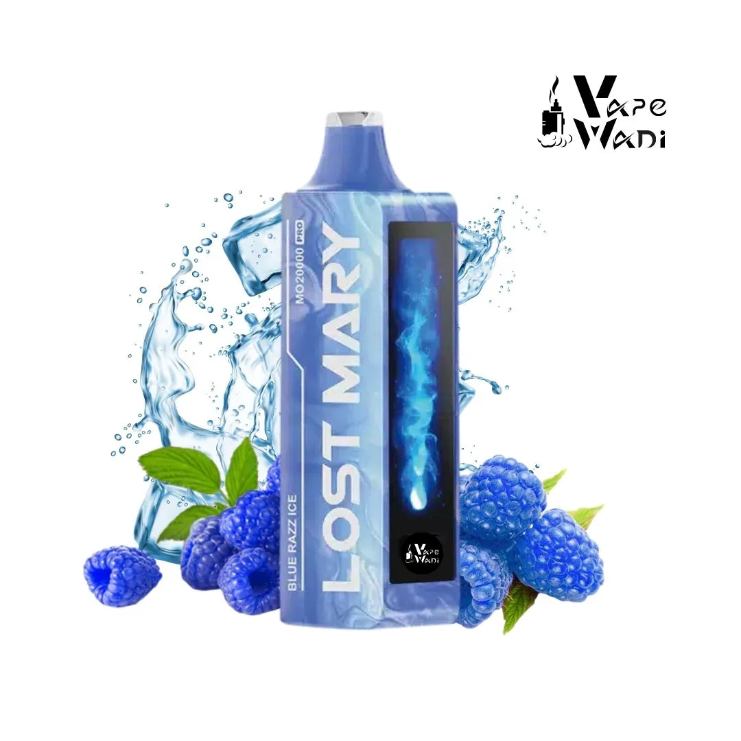 Lost Mary MO20,000 PRO Disposable Vape - Blue Razz ice