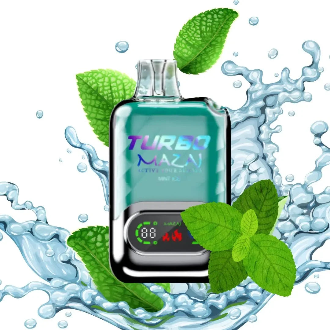 Mazaj Turbo 15,000 Puffs Disposable Vape - Mint ice
