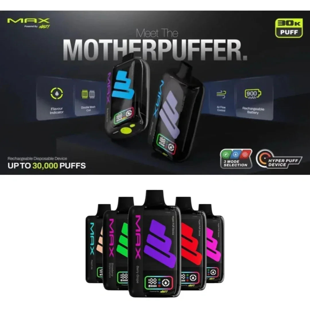 Nasty Max 30,000 Puffs Disposable Vape - All Flavors 