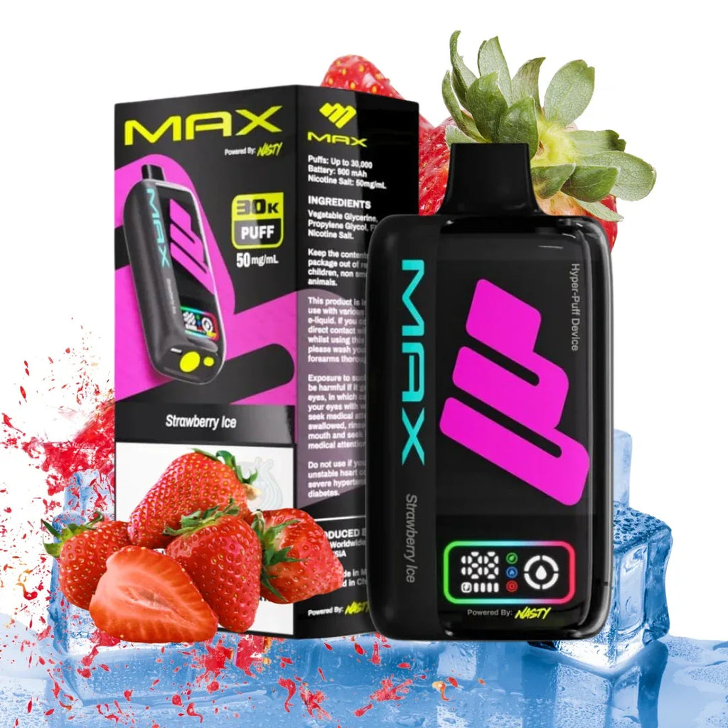 Nasty Max 30,000 Puffs Disposable Vape - Strawberry ice 