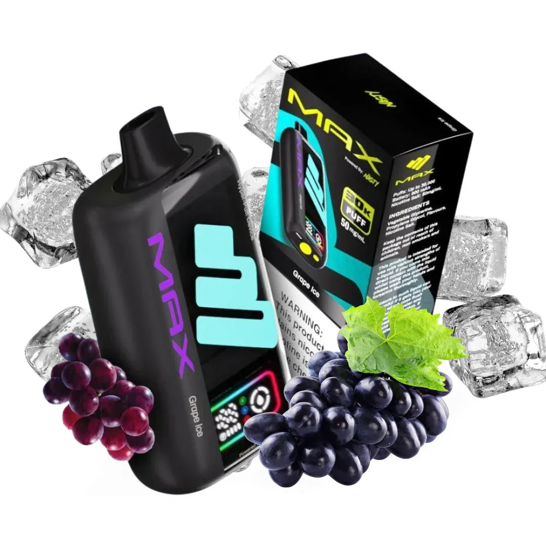 Nasty Max 30,000 Puffs Disposable Vape - Grape ice