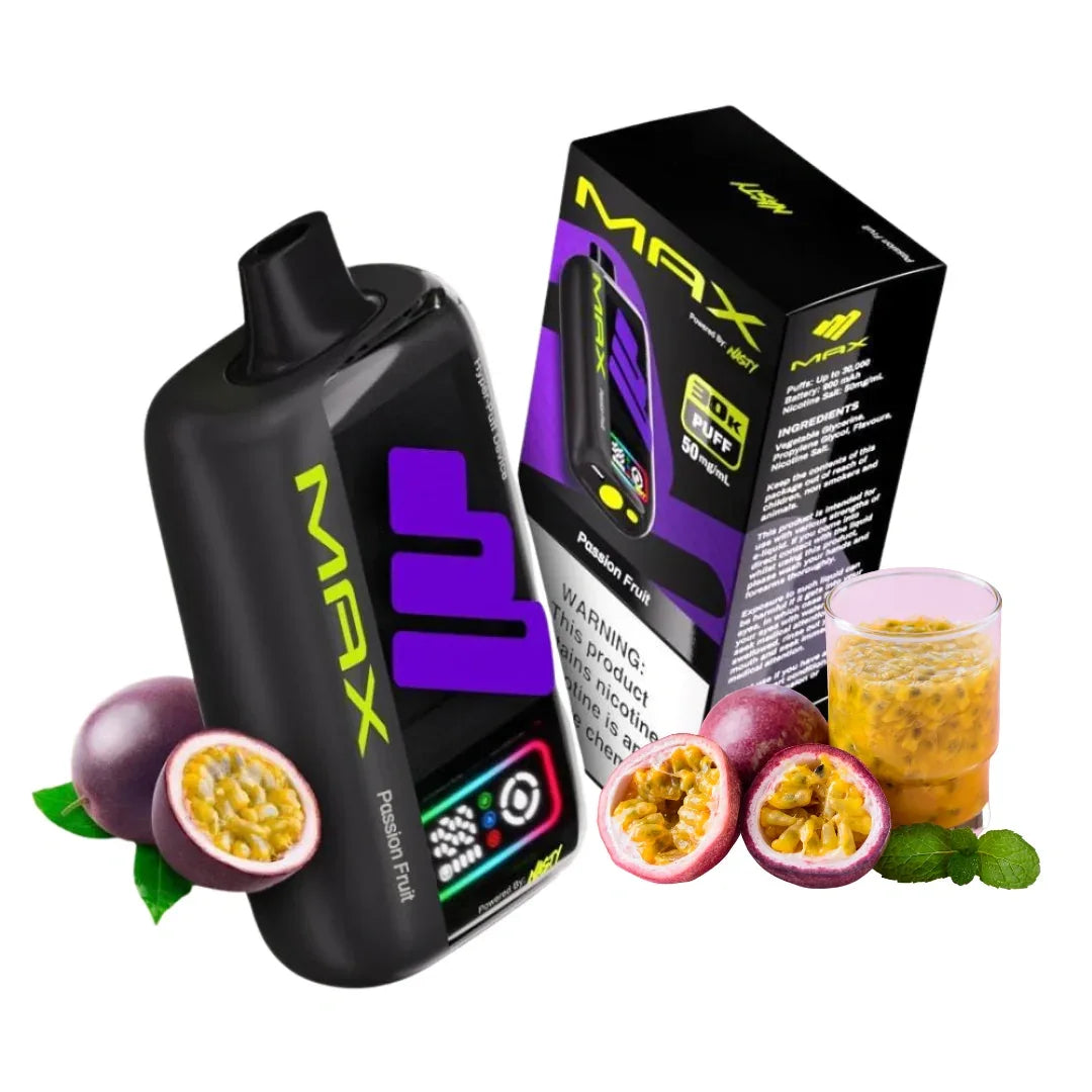 Nasty Max 30,000 Puffs Disposable Vape - Passion Fruit