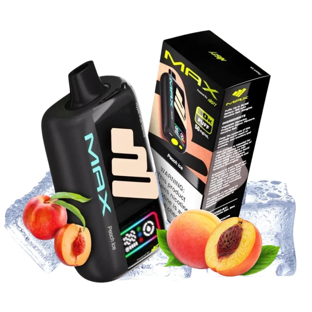 Nasty Max 30,000 Puffs Disposable Vape - Peach ice