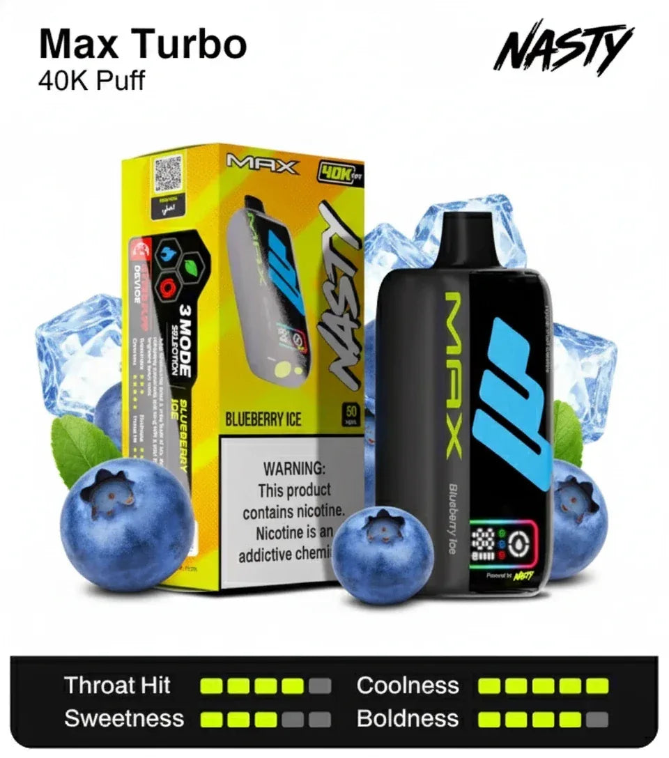 Nasty Max Ultra 40K | 40,000 Puff Disposable Vape