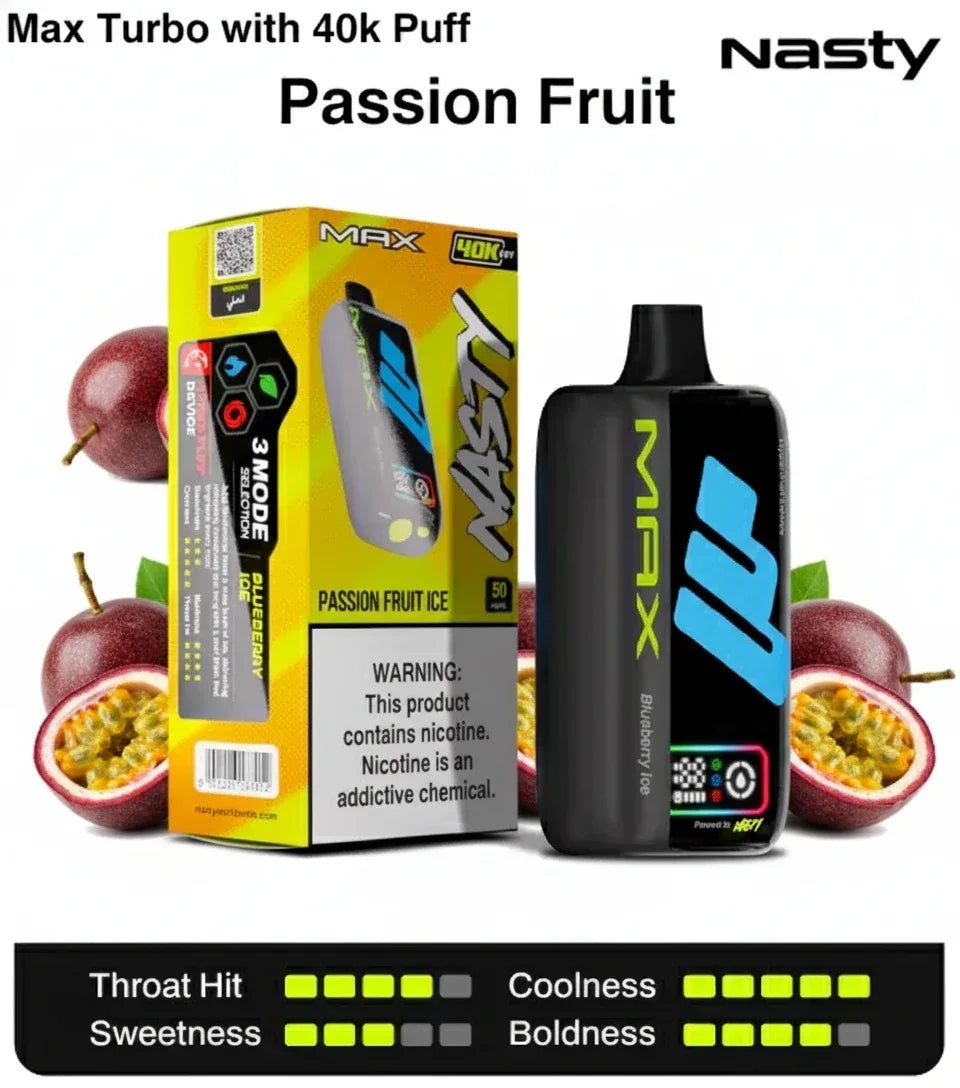 Nasty Max Ultra 40K | 40,000 Puff Disposable Vape