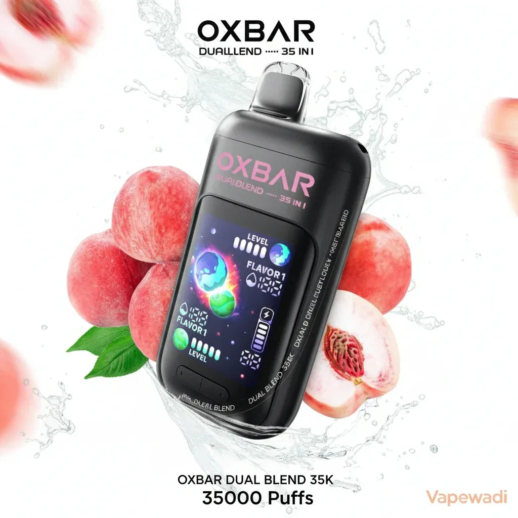 OXBAR Dual Blend 35,000 Puffs Disposable Vape | Vapewadi Riyadh OXBAR Dual Blend 35,000 Puffs Disposable Vape | Vapewadi Riyadh