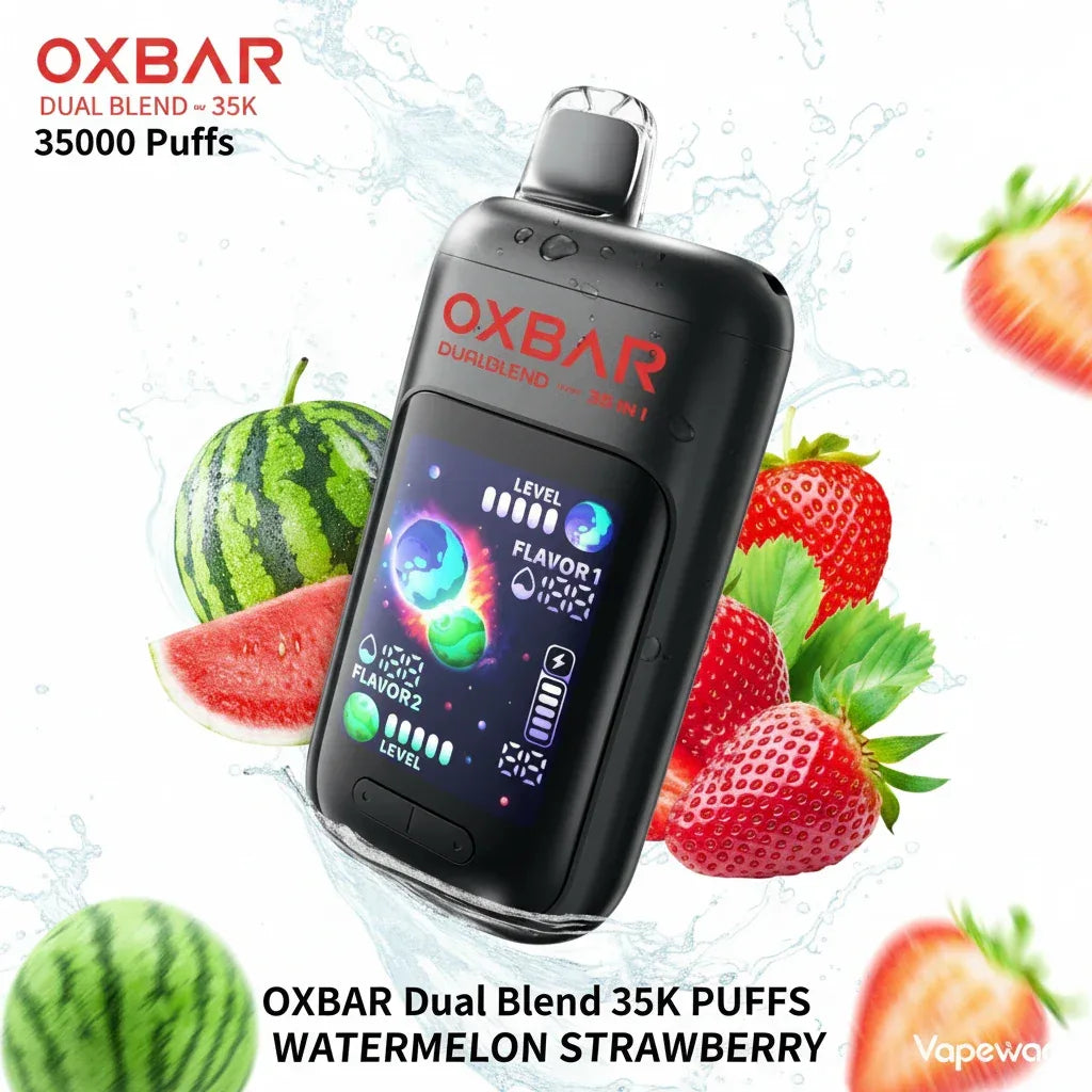 OXBAR Dual Blend 35,000 Puffs Disposable Vape - Watermelon Strawberry 