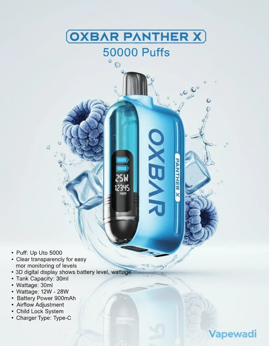 OXBAR PANTHER X 50000 Puffs Disposable Vape