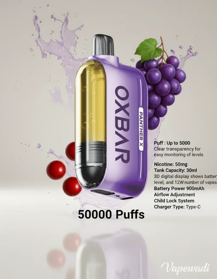 OXBAR PANTHER X 50000 Puffs Disposable Vape
