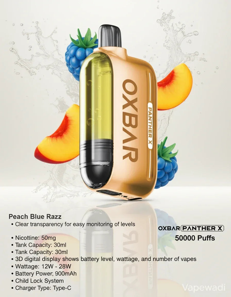 OXBAR PANTHER X 50000 Puffs Disposable Vape