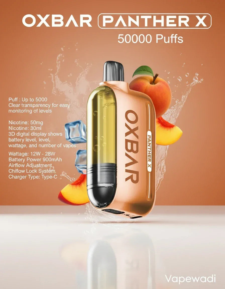 OXBAR PANTHER X 50000 Puffs Disposable Vape