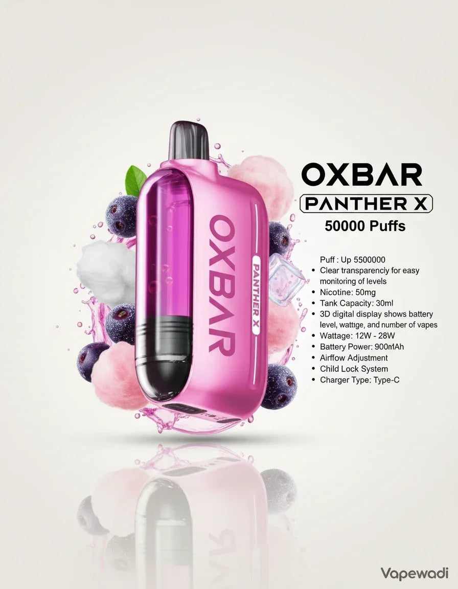 OXBAR PANTHER X 50000 Puffs Disposable Vape