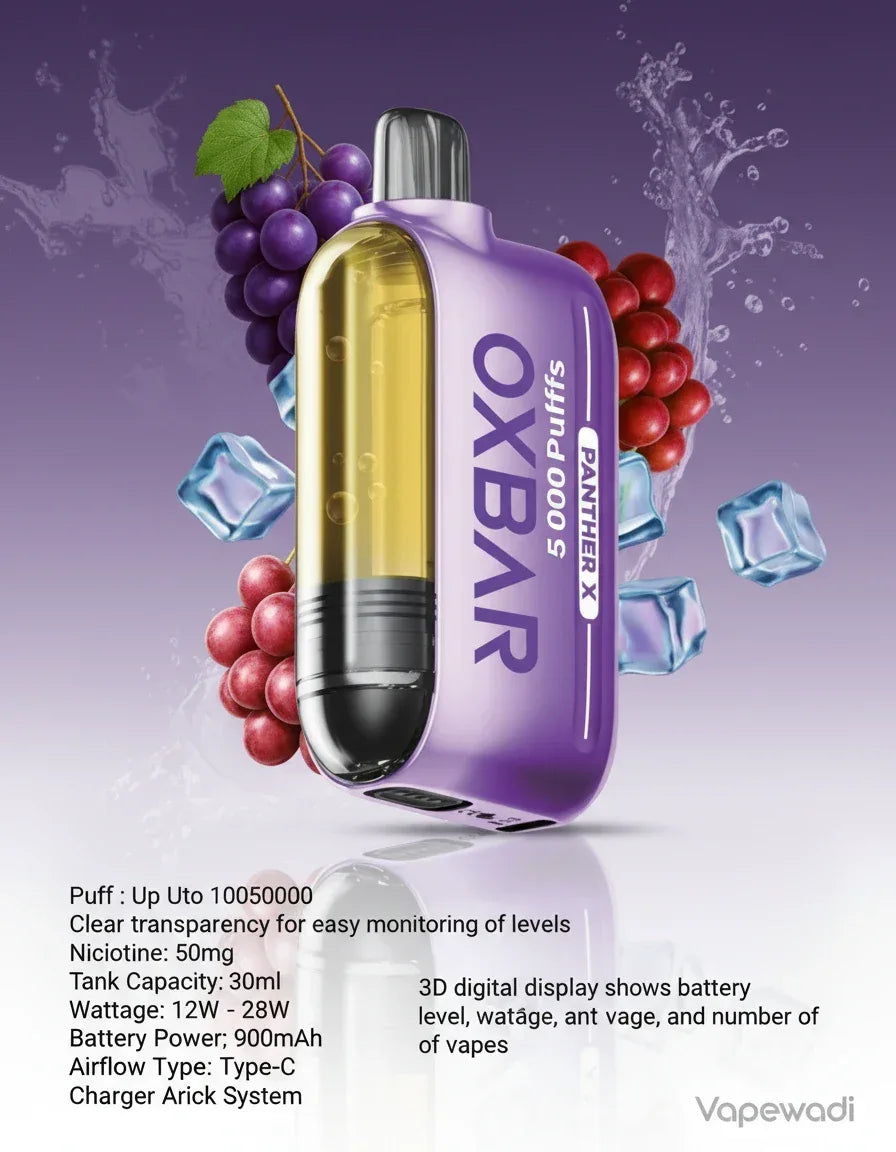 OXBAR PANTHER X 50000 Puffs Disposable Vape