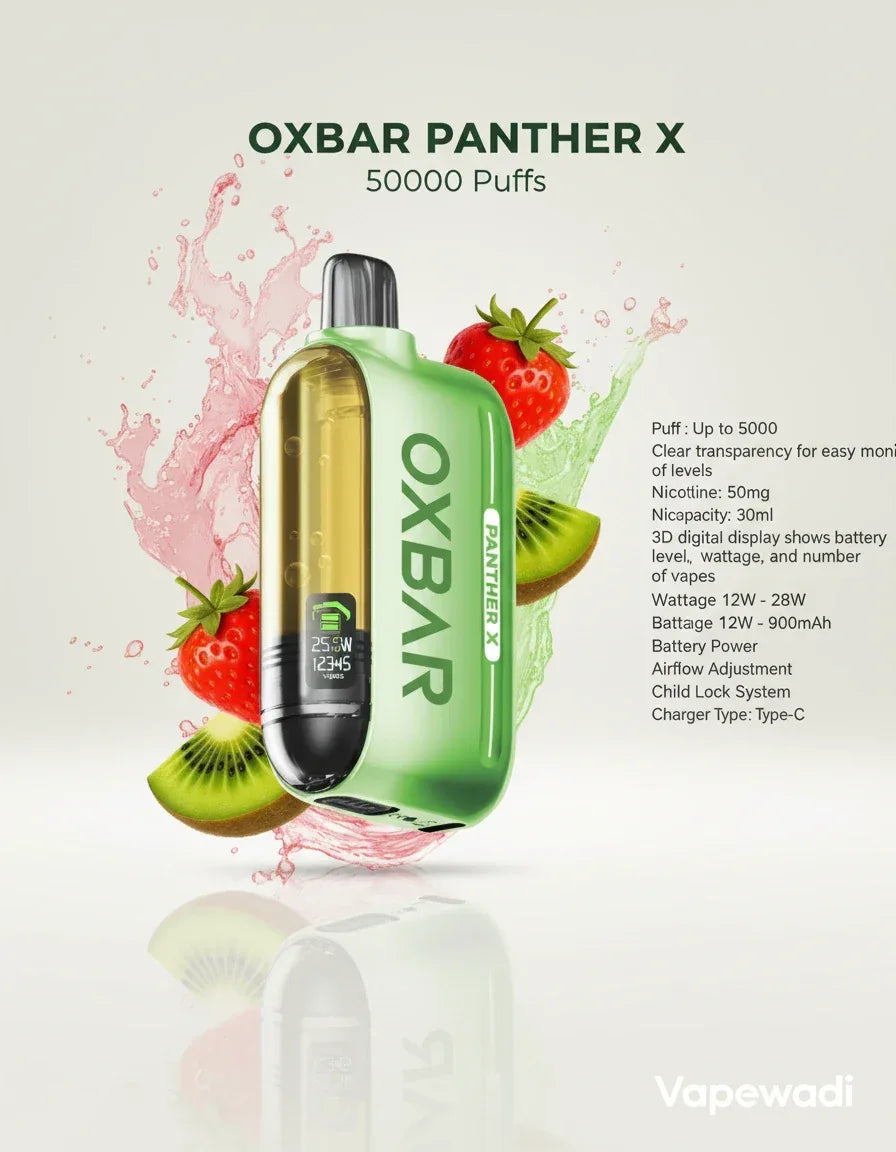 OXBAR PANTHER X 50000 Puffs Disposable Vape