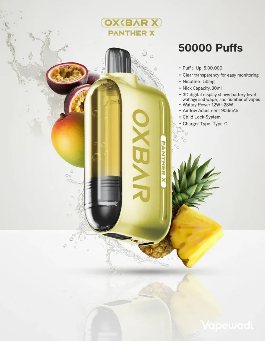 OXBAR PANTHER X 50000 Puffs Disposable Vape