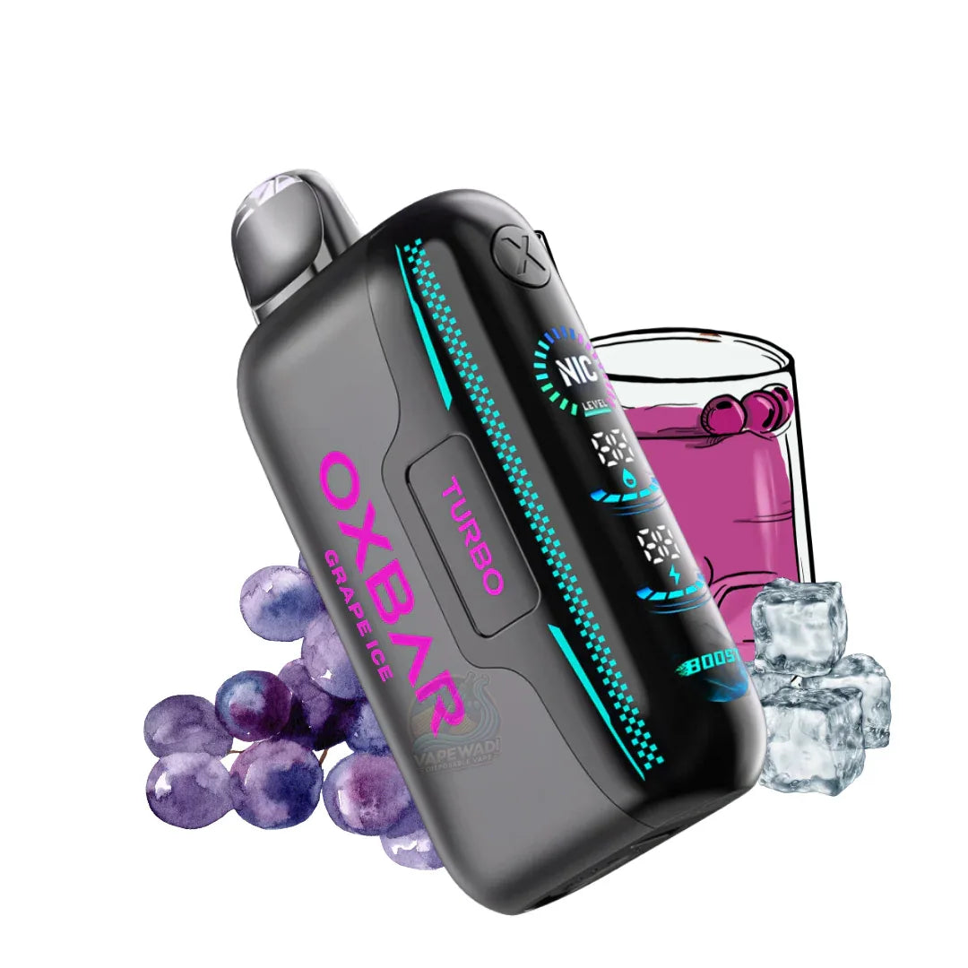 OXBAR GTURBO 36,000 Puffs Disposable Vape - Grape ice