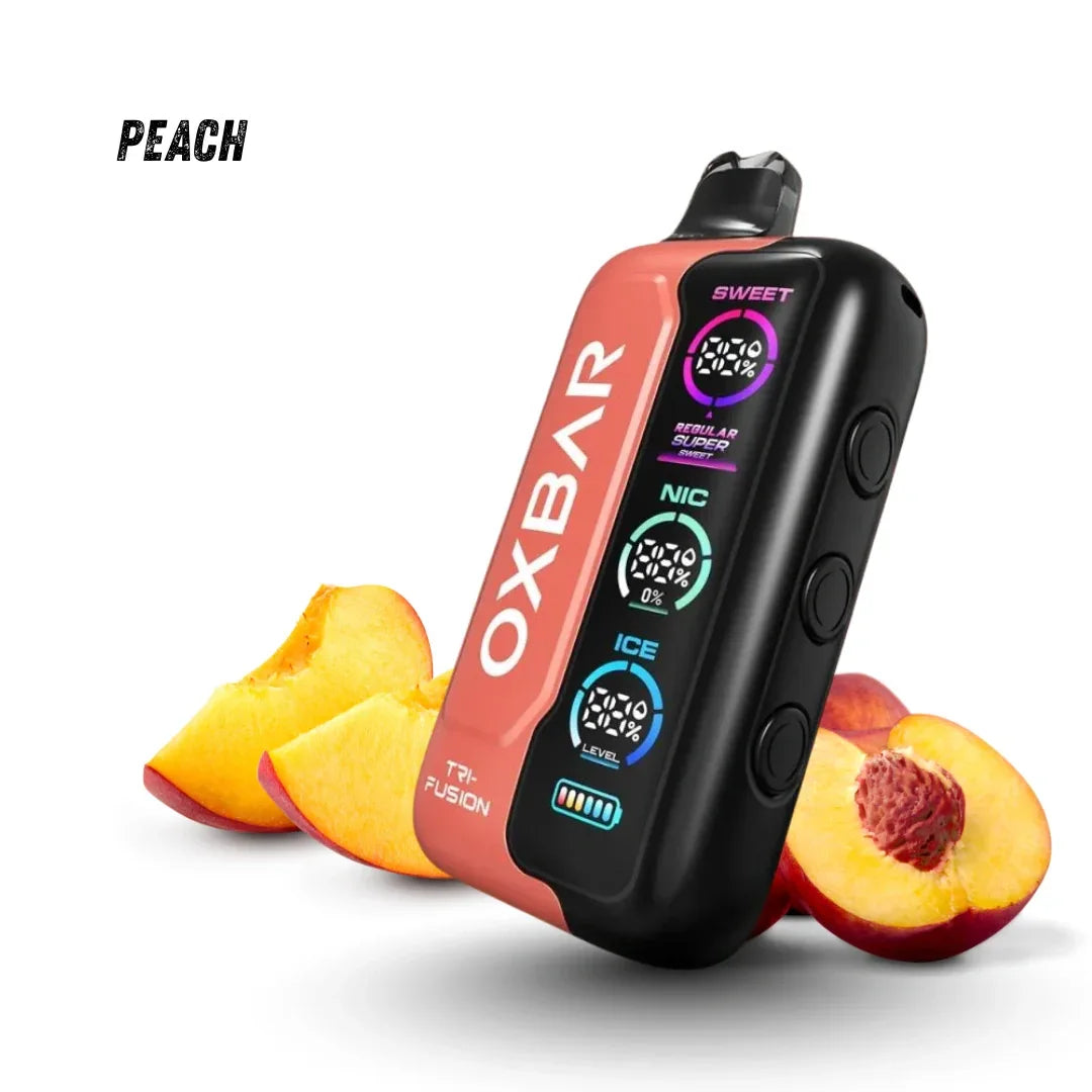 Oxbar Tri-Fusion 40000 Puffs Disposable Vape – Multiple Flavors | Dual Mesh Coil & Digital Display