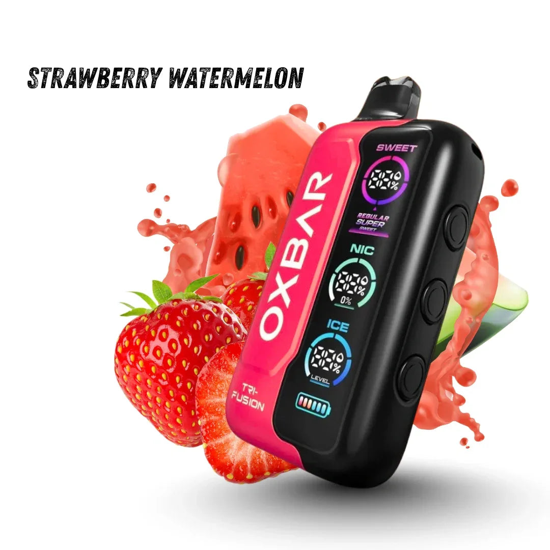 Oxbar Tri-Fusion 40000 Puffs Disposable Vape – Multiple Flavors | Dual Mesh Coil & Digital Display