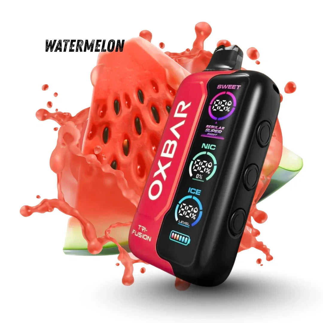 Oxbar Tri-Fusion 40000 Puffs Disposable Vape – Multiple Flavors | Dual Mesh Coil & Digital Display