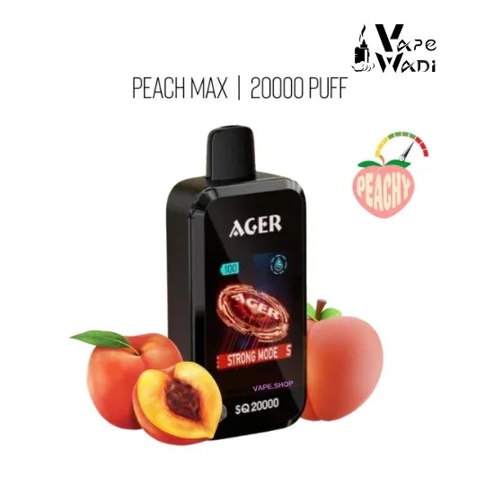 Ager SQ 20000 Puff Disposable Vape | 20mg & 50mg | Riyadh Delivery - Vapewadi | Premium Disposable Vapes in Riyadh