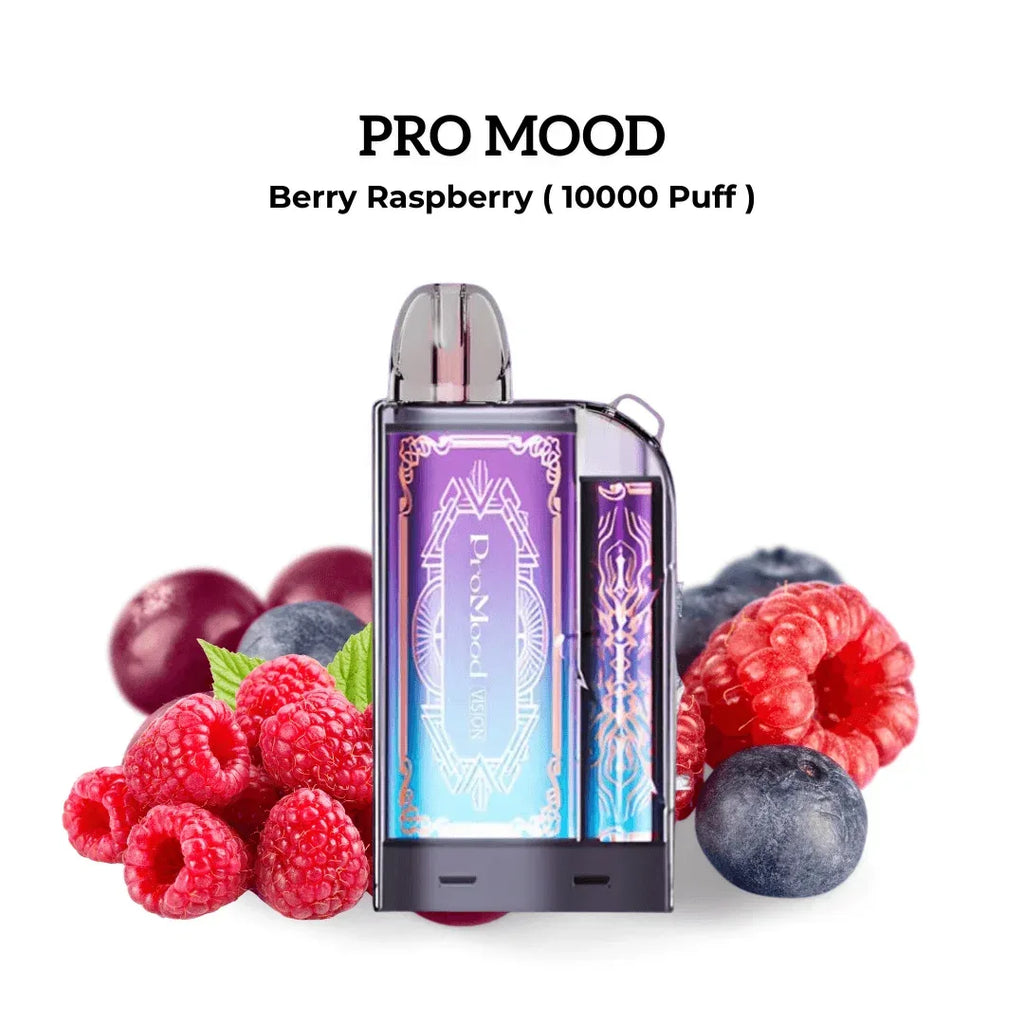 Pro Mood 10,000 Puffs Disposable Vape - Berry Raspberry