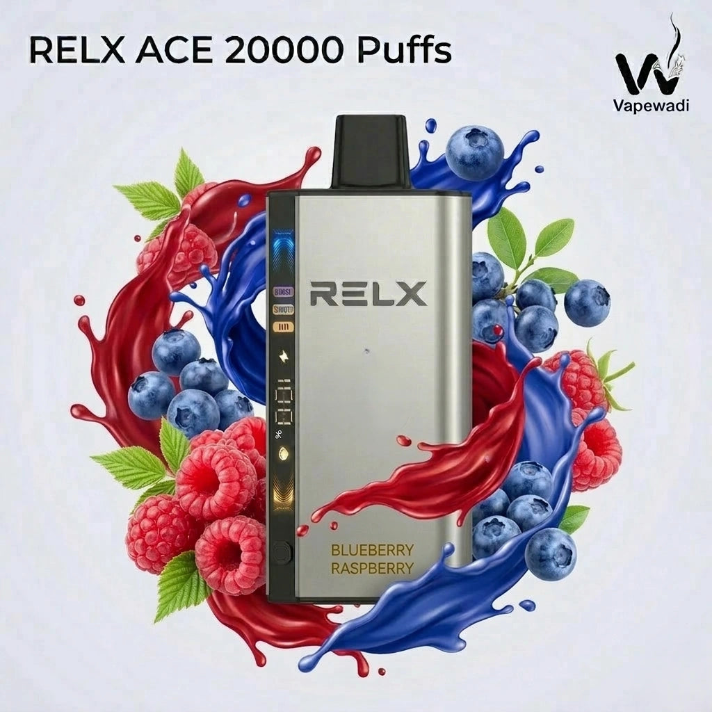 RELX ACE 20000 Puffs Disposable Vape | 3 Power Modes | Riyadh Same Day Delivery