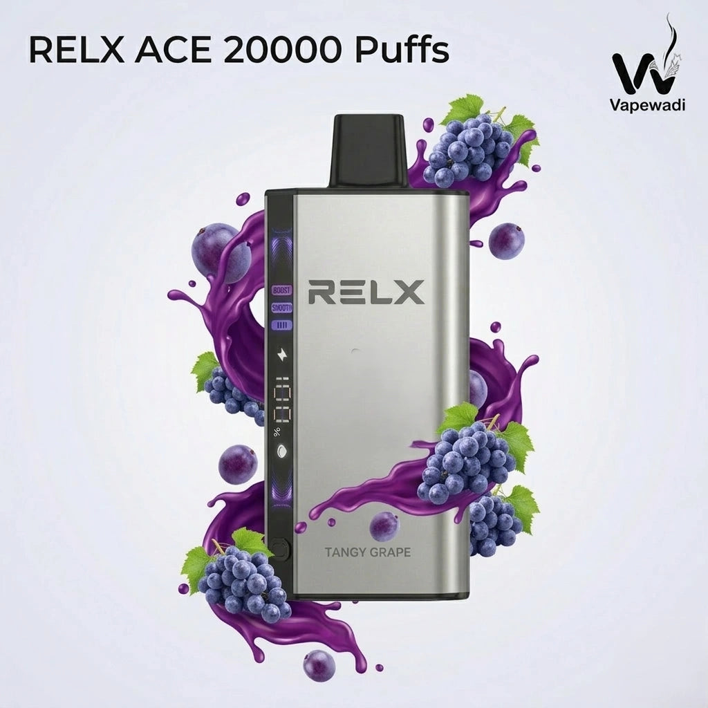RELX ACE 20000 Puffs Disposable Vape | 3 Power Modes | Riyadh Same Day Delivery